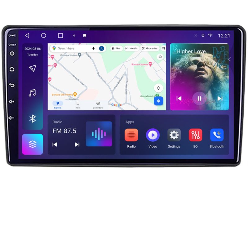 Navigație auto universală Edotec EDT-E309V3 cu ecran 9 inch touchscreen