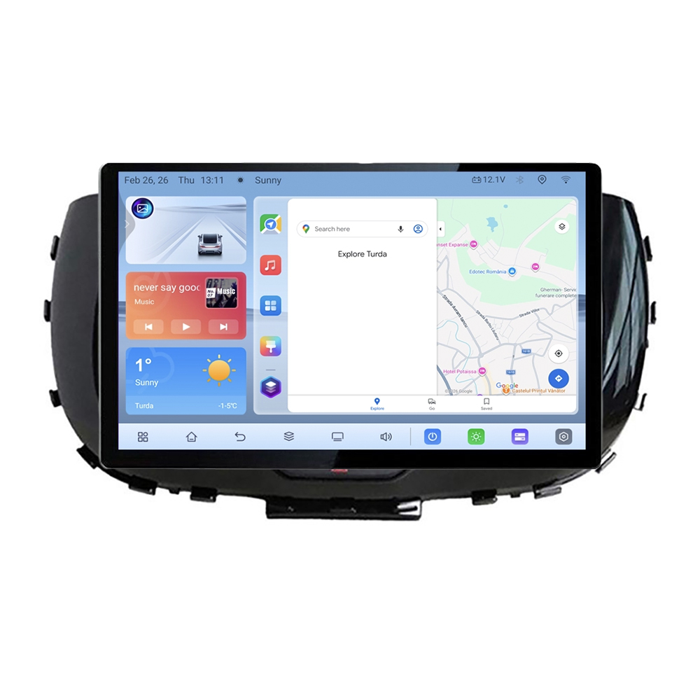 Navigatie dedicata Kia Soul 2020+ Edonav 13 inch 4GB RAM 64GB Android