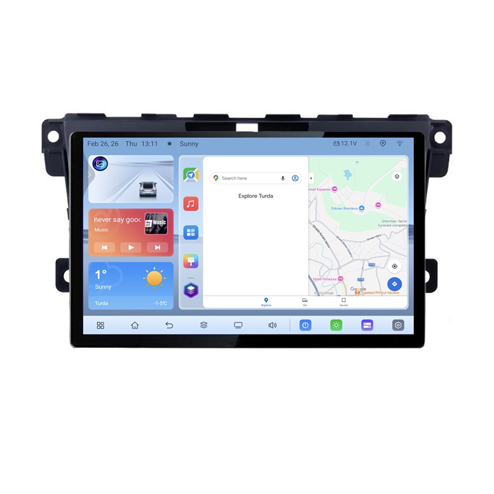 Navigatie dedicata Mazda CX-7 2009 cu ecran 13 inch, Android 4G, 4+64GB