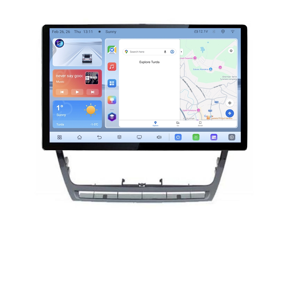 Navigatie dedicata Skoda Octavia 2 2005-2013, ecran 13 inch, Android 4G