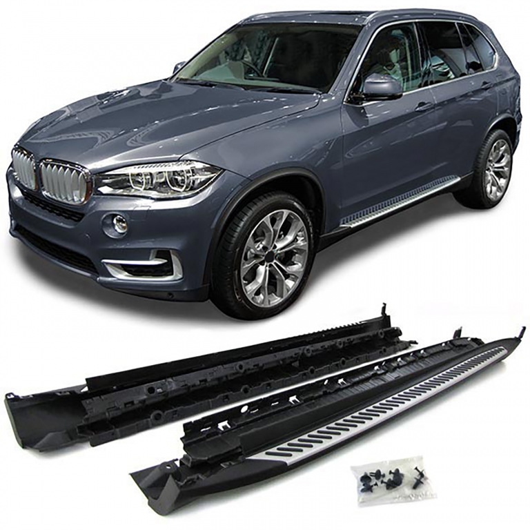 Tavane laterale din aluminiu pentru protecție OE cu ABE, potrivite pentru BMW X5 F15 13-18 Performance AutoTuning