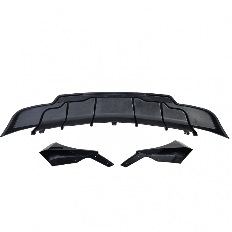 Difuzor posterior de performanță negru lucios, potrivit pentru Tesla Model 3 2017-2023 Performance AutoTuning