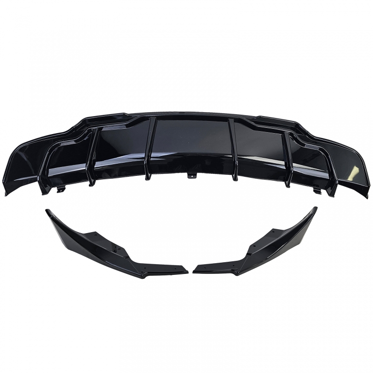 Difuzor posterior de performanță negru lucios, potrivit pentru Tesla Model 3 2017-2023 Performance AutoTuning