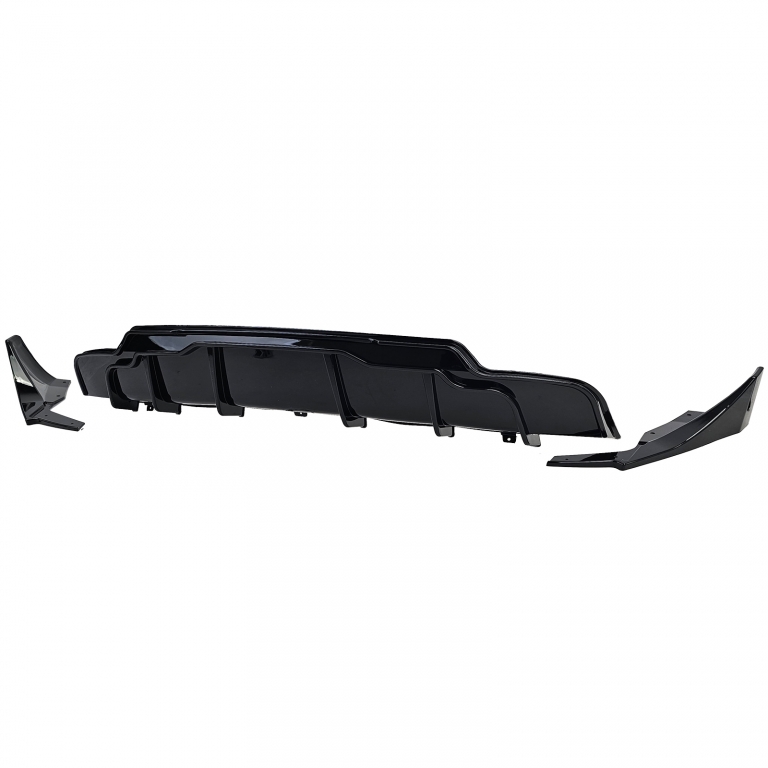 Difuzor posterior de performanță negru lucios, potrivit pentru Tesla Model 3 2017-2023 Performance AutoTuning