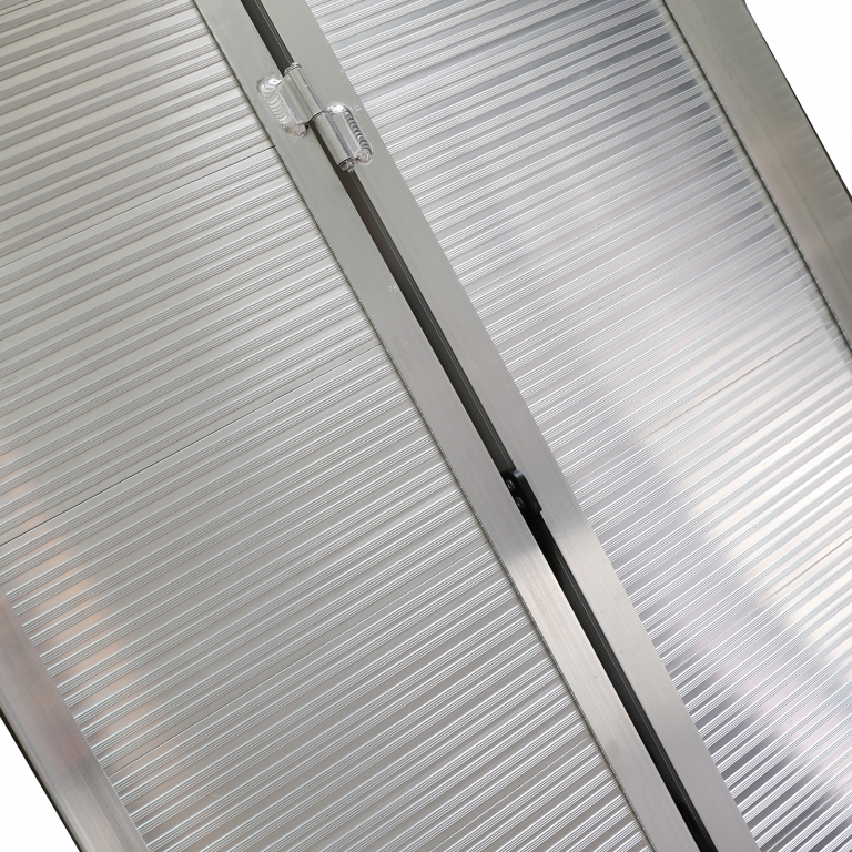 Rampă pentru scaun cu rotile din aluminiu cu margini ghid, pliabilă 152x70cm, max. 270kg Performance AutoTuning