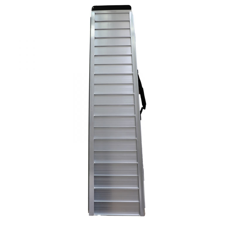 Rampă pentru scaun cu rotile din aluminiu cu margini ghid, pliabilă 152x70cm, max. 270kg Performance AutoTuning