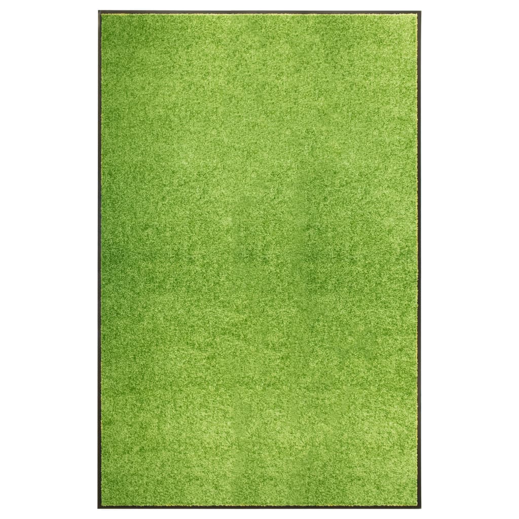 Covoraș de ușă lavabil, verde, 120 x 180 cm GartenMobel Dekor