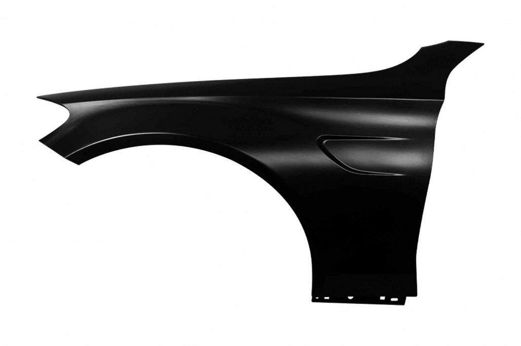 Aripi din oțel de tuning tip C63 A Design potrivite pentru Mercedes C-Class W205 sedan, S205 break 2013-2020, stânga și dreapta Performance AutoTuning