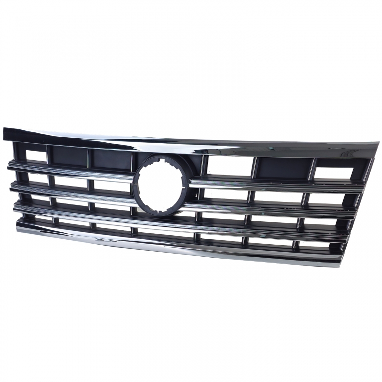 Grilă radiator neagră cu benzi cromate, potrivită pentru VW Touareg III din 2018 Performance AutoTuning
