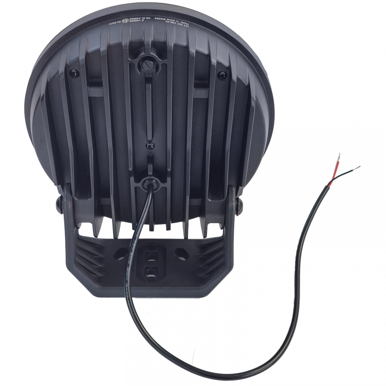 Set de 2 piese HELLA VALUEFIT Faruri auxiliare cu LED pentru faza lungă Black Blade 9˝ Rotund Legale Performance AutoTuning