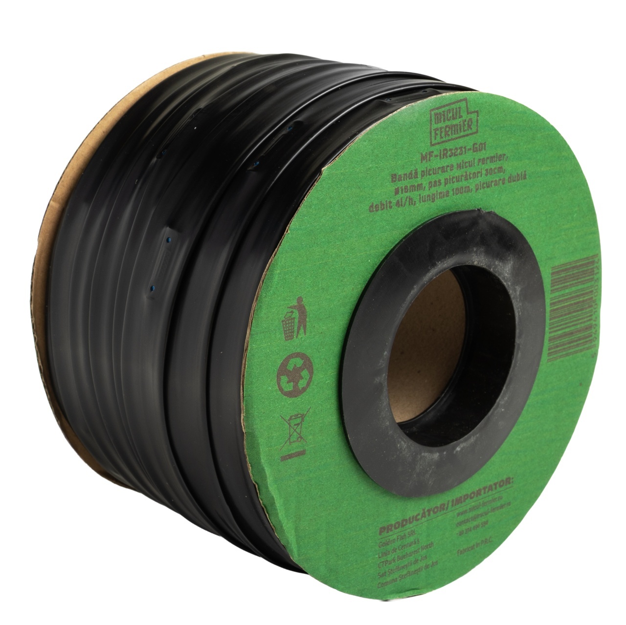 Banda de picurare Micul Fermier 16 mm, 30 cm, 4 l/h, 100 m