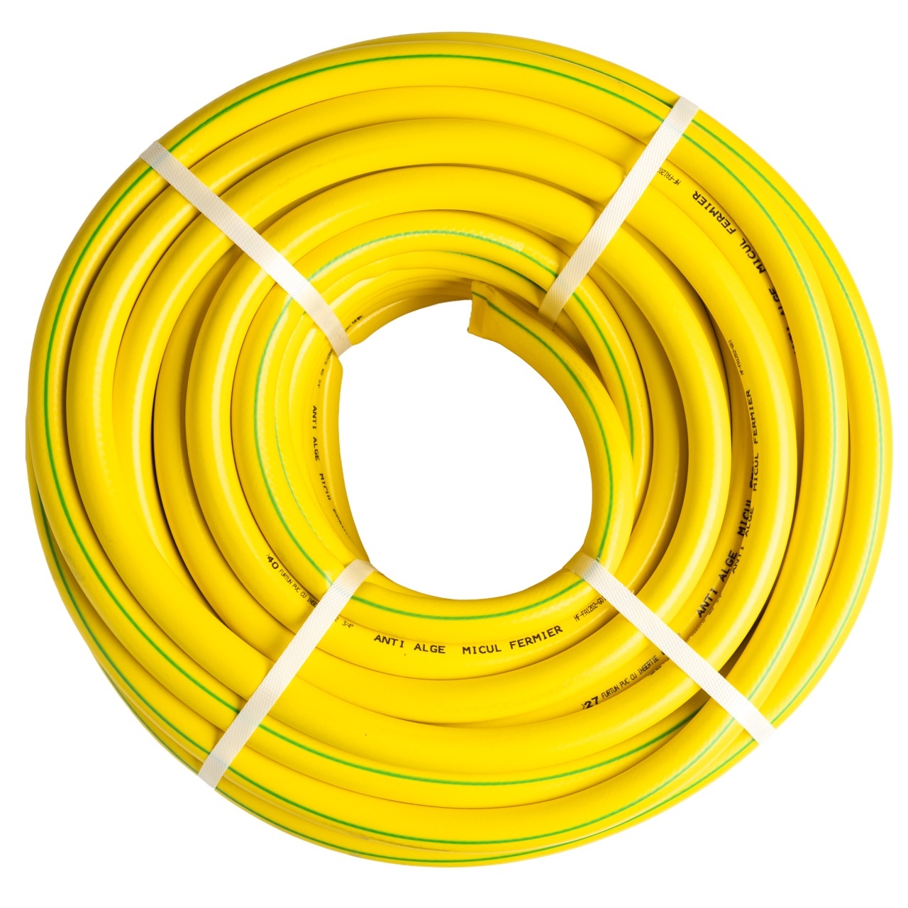 Furtun apă pentru grădină Micul Fermier 3/4 inch, 50 m, galben