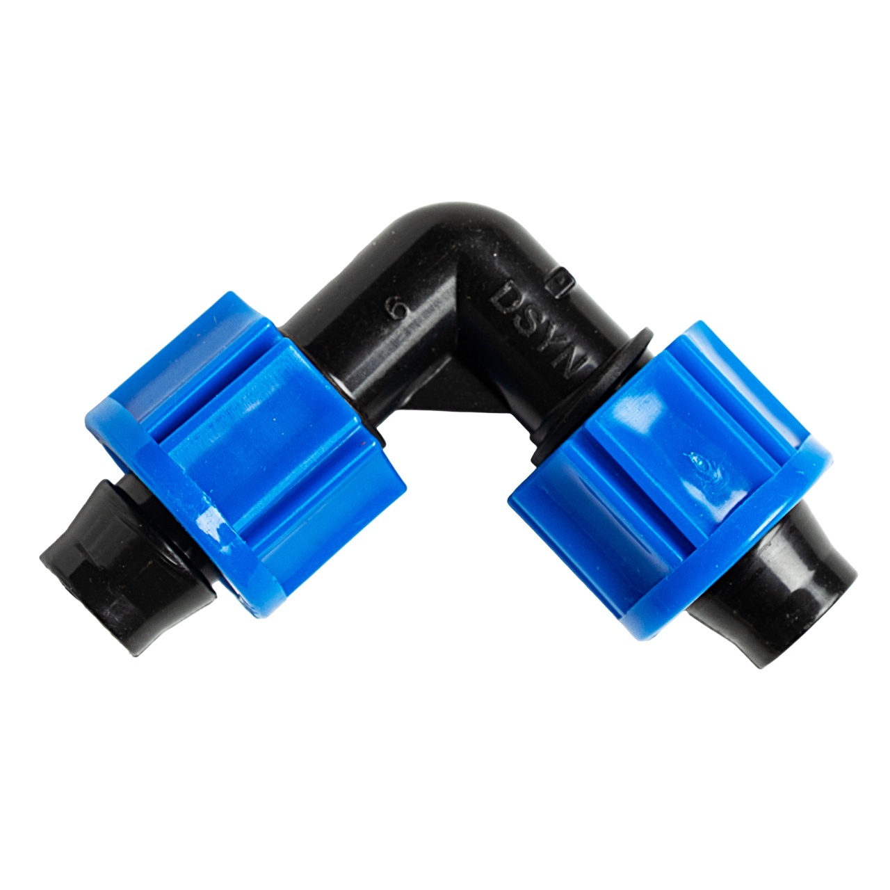 Set 10 conectori cot Micul Fermier pentru banda de picurare 90°