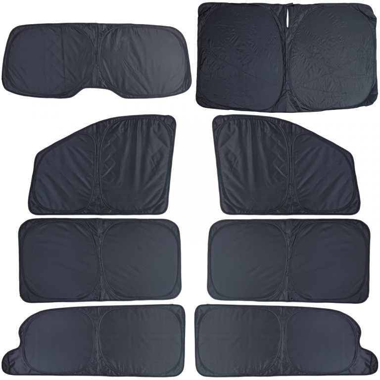 Set de 8 piese pentru protecție solară blackout, potrivit pentru Mercedes Vito Viano W639 2003-2014 Performance AutoTuning
