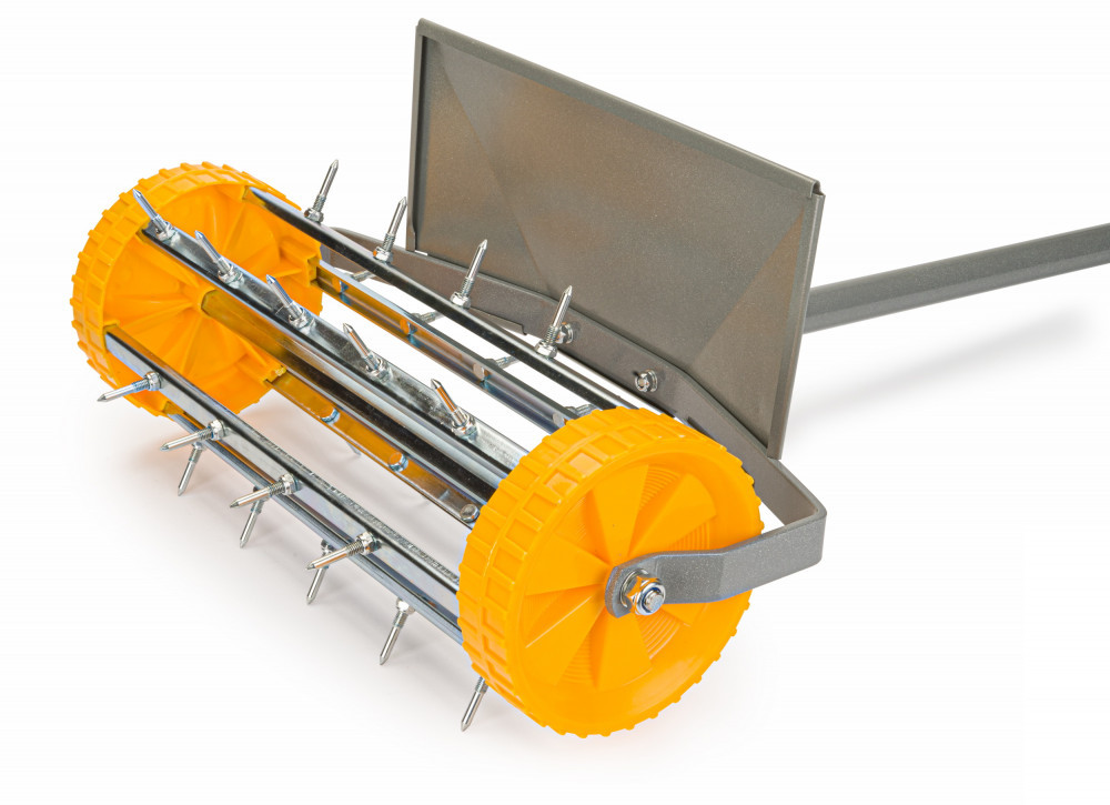 Powermat Aerator manual pentru gazon cu cilindru PM-AR-34T