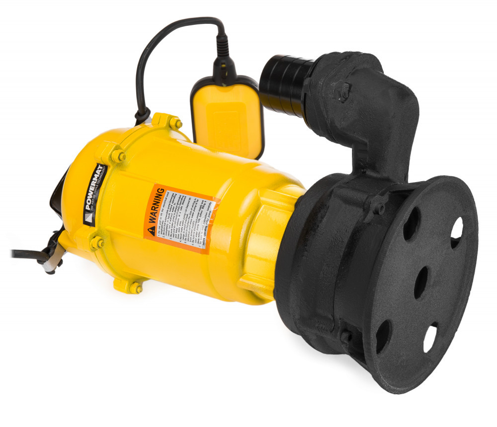 Powermat Pompă de canalizare cu tocător și întrerupător cu plutitor PM-PDS-3000P