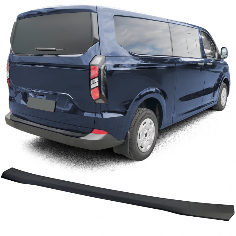 Protector de prag pentru bara de protecție neagră, potrivit pentru Ford Tourneo Transit Custom din 2023 Performance AutoTuning