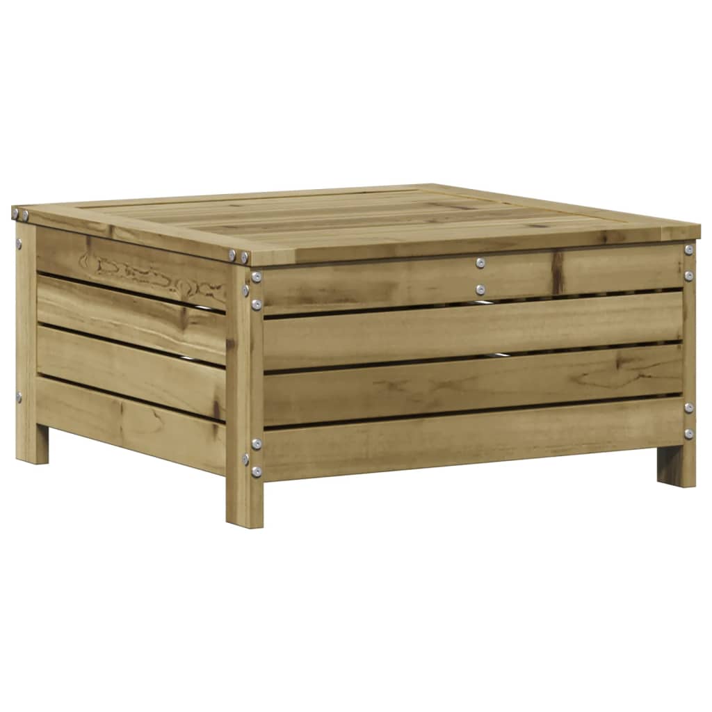 Set mobilier de grădină cu perne, 3 piese, lemn de pin tratat GartenMobel Dekor