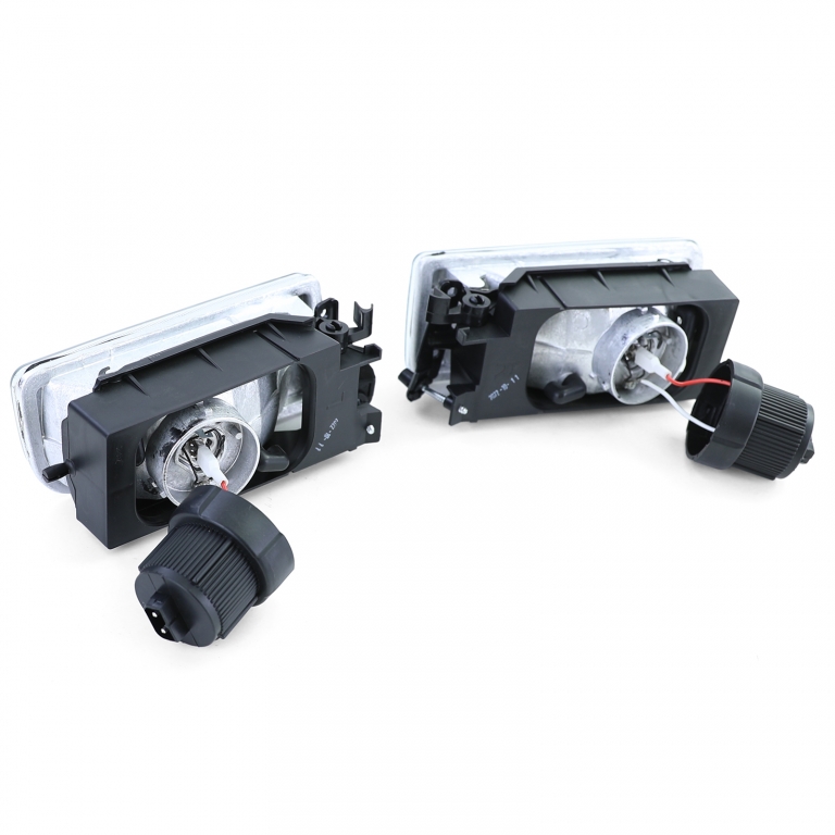 Faruri de ceata din sticla clara H1, pereche, potrivite pentru BMW Seria 3 E36, inclusiv M3 90-99 Performance AutoTuning