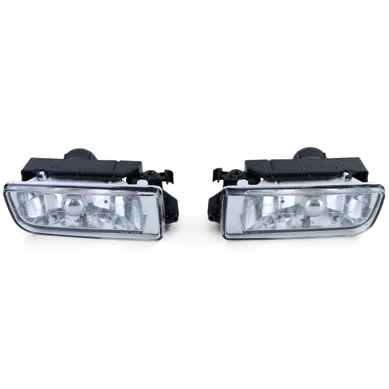 Faruri de ceata din sticla clara H1, pereche, potrivite pentru BMW Seria 3 E36, inclusiv M3 90-99 Performance AutoTuning