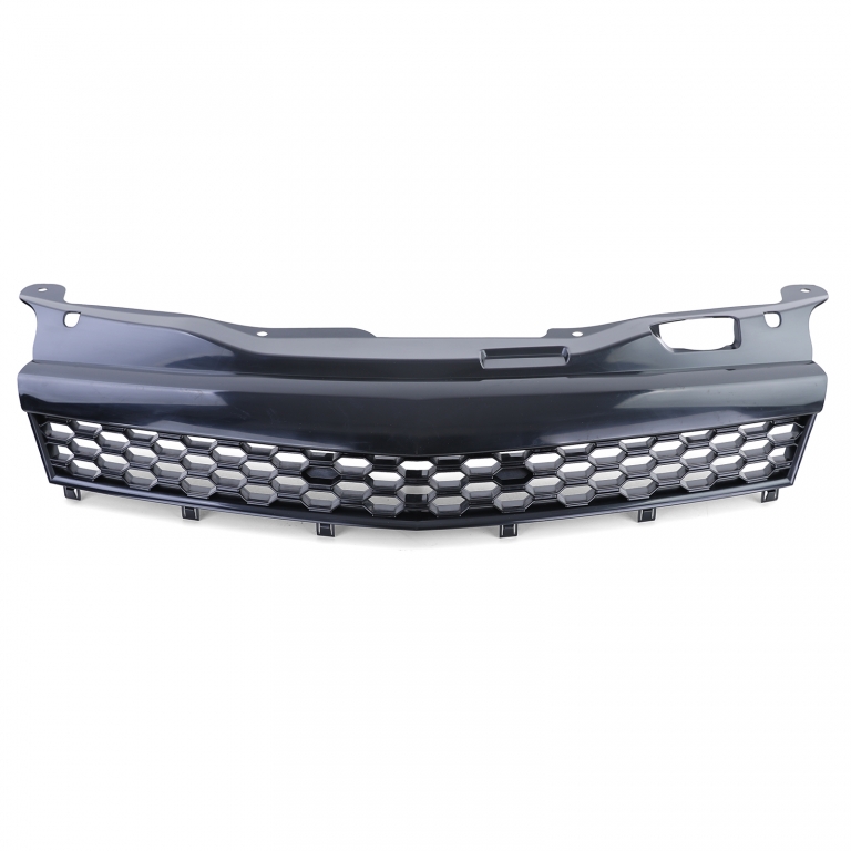 Grilă sport cu fagure fără emblemă neagră, potrivită pentru Opel Astra H GTC TwinTop 05-10 Performance AutoTuning