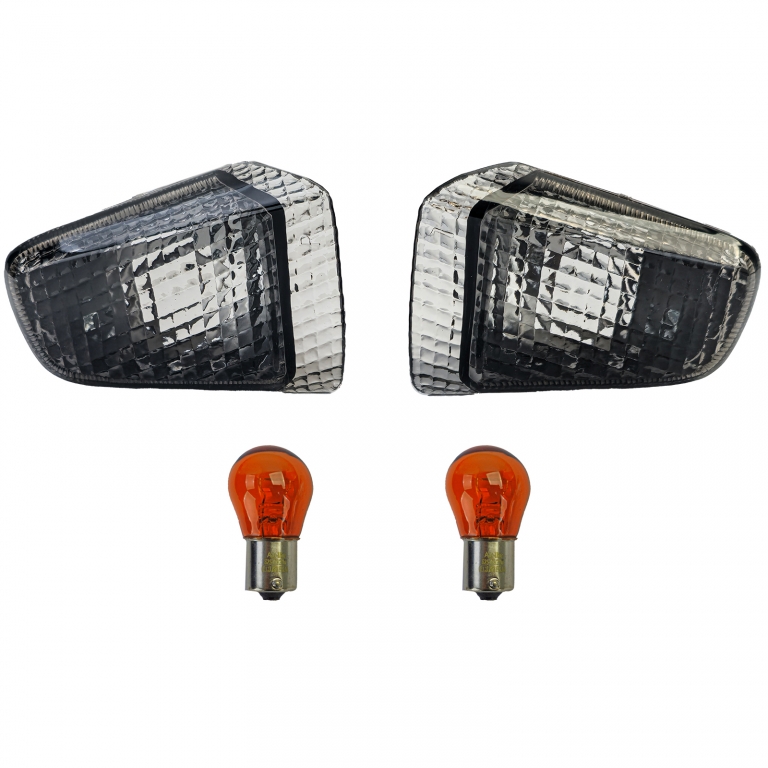 Insert semnalizare spate fumuriu pentru motocicletă Honda VFR 750 SC36 1990-1997 Performance AutoTuning