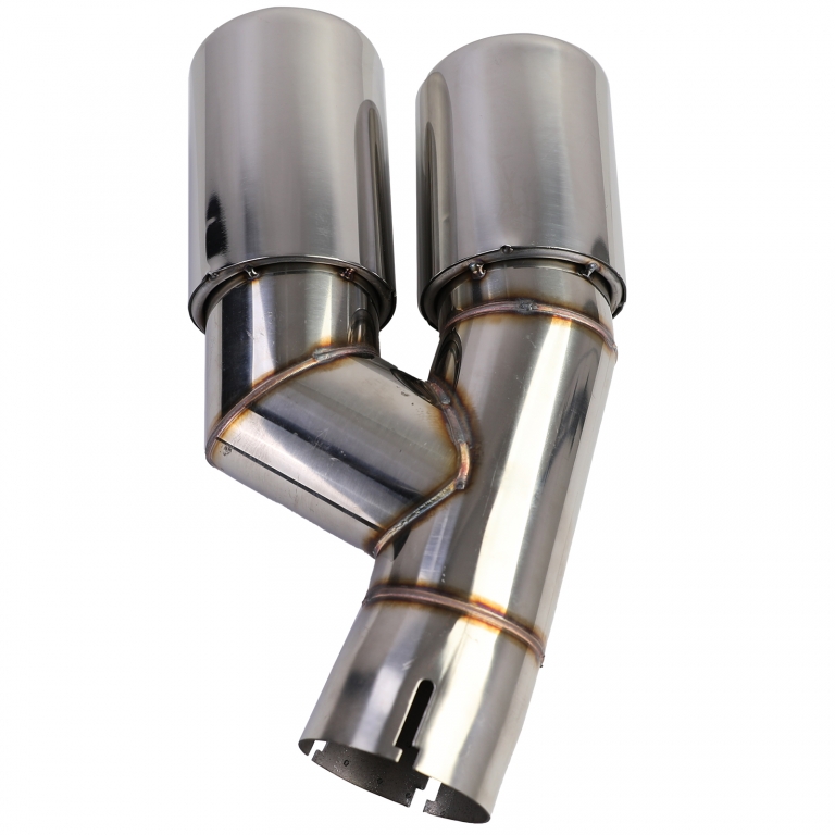 Difuzor spate mat + țeavă de eșapament dublă cromată, potrivit pentru BMW F30 F31 316 318 320 Performance AutoTuning