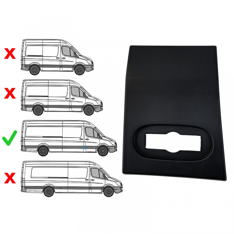 Îmbrăcăminte B-pilar dreapta potrivită pentru Mercedes Sprinter W906 Performance AutoTuning