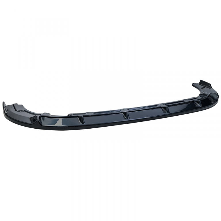 Bara spoiler frontal lucios negru potrivită pentru VW T7 Bus Transporter din 2024 Performance AutoTuning