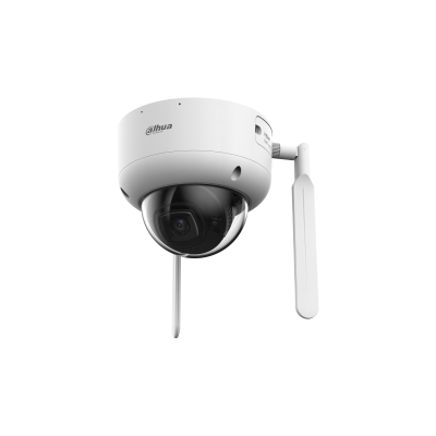 Camera Dahua Dome 4MP, 4G WizSense, IR 50m, microfon si difuzor, 6mm, max. 256 G, IP67 si IK10 SafetyGuard Surveillance