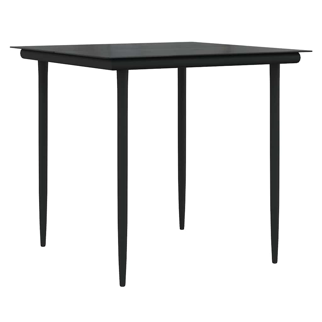 Set de masă pentru grădină cu pernă 5 pcs Bej poliratan GartenMobel Dekor