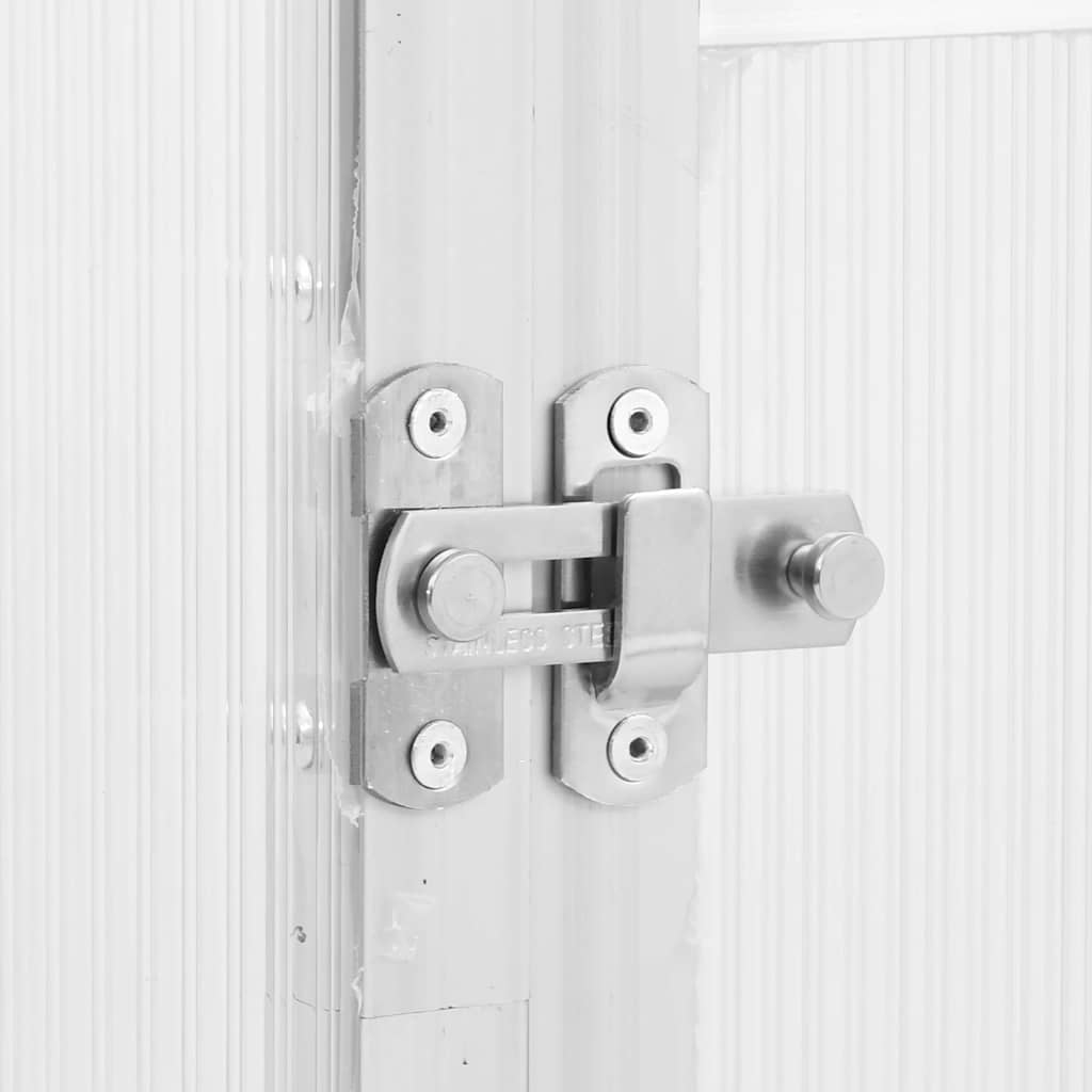 Sere cu cadru de bază, argintiu, 445x169x195 cm, aluminiu GartenMobel Dekor