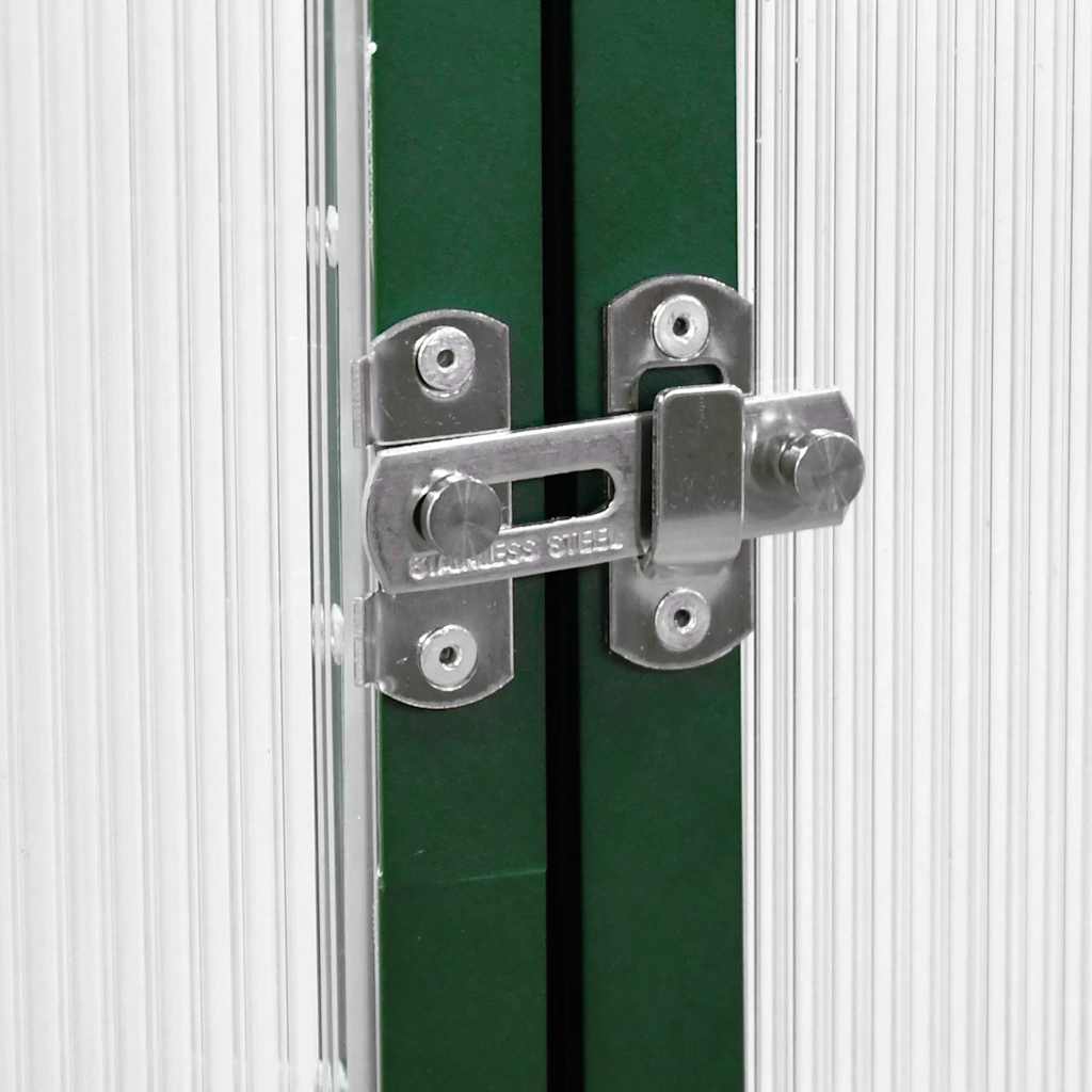 Sere cu cadru de bază, verde, 334x169x202 cm, aluminiu GartenMobel Dekor