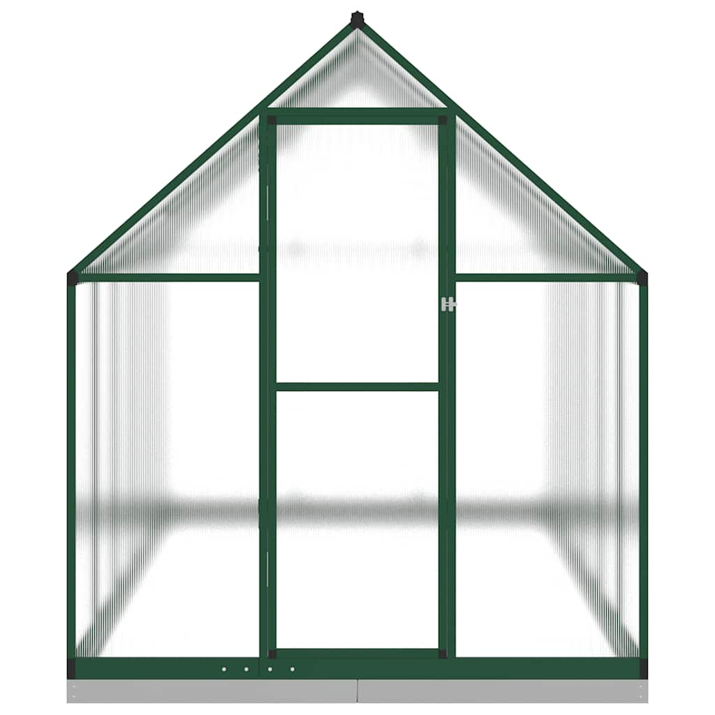 Sere cu cadru de bază, verde, 334x169x202 cm, aluminiu GartenMobel Dekor