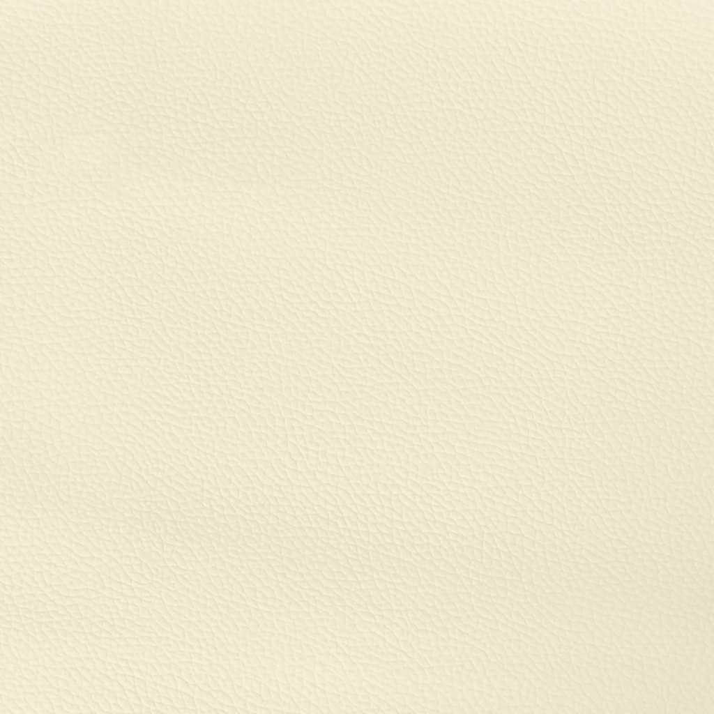 Cadru de pat fără saltea cremă 120x190 cm piele artificială GartenMobel Dekor