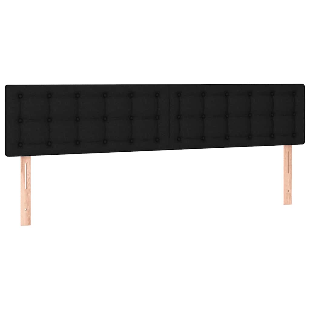Pat box spring cu saltea, negru, 120x190 cm, catifea GartenMobel Dekor