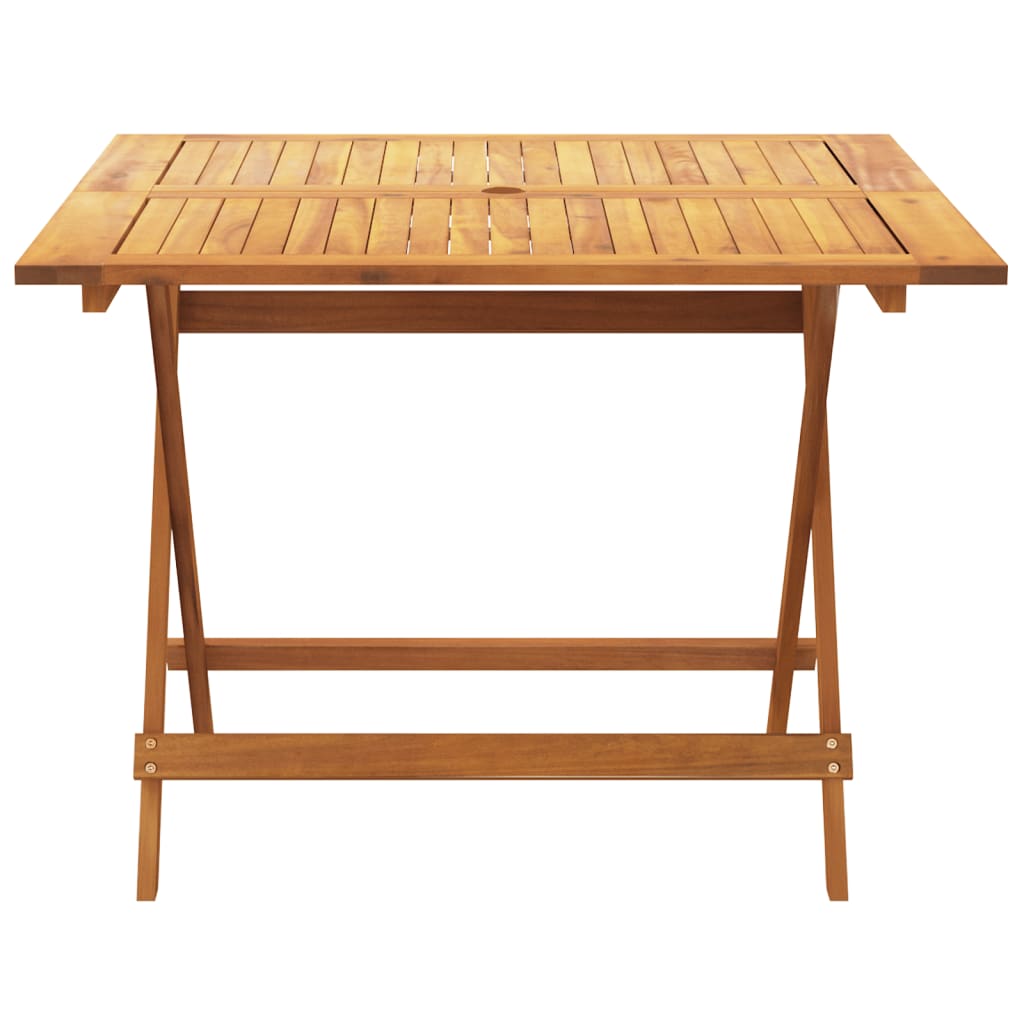 Set mobilier de grădină 5 piese polipropilenă neagră/lemn masiv GartenMobel Dekor