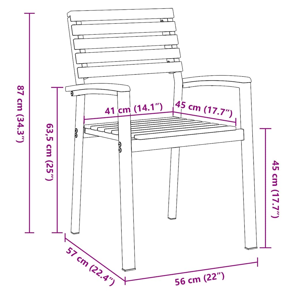 Set de masă pentru grădină 9 pcs Gri Lemn Solid de Acacia GartenMobel Dekor