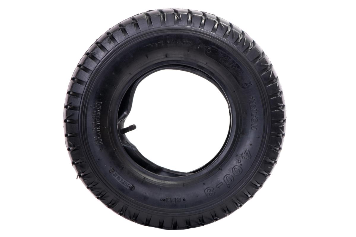 Cauciuc cu camera pentru remorca de motocultor 4.00-8 6PR Gospopro