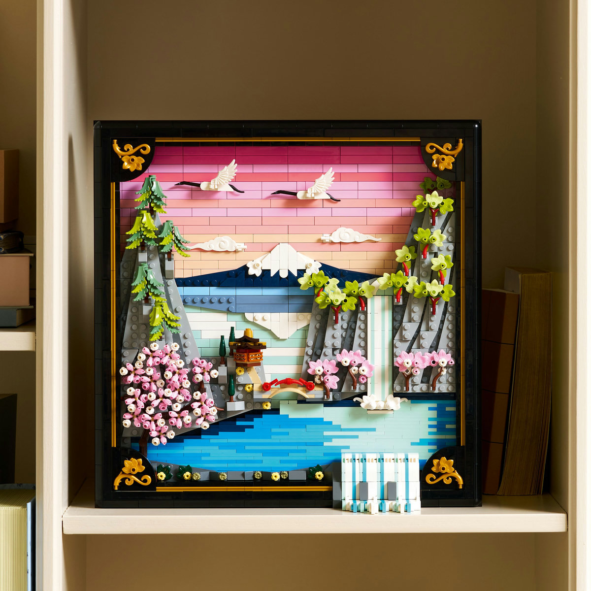 LEGO Peisaj cu flori de cireş japonez Quality Brand