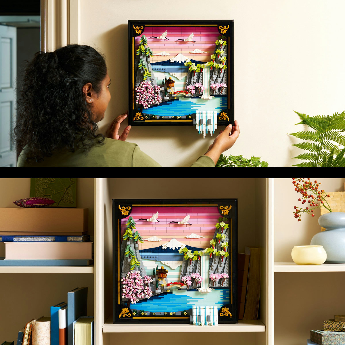 LEGO Peisaj cu flori de cireş japonez Quality Brand