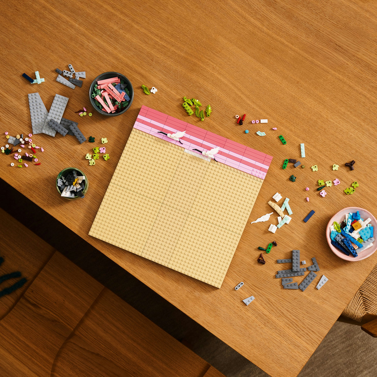 LEGO Peisaj cu flori de cireş japonez Quality Brand