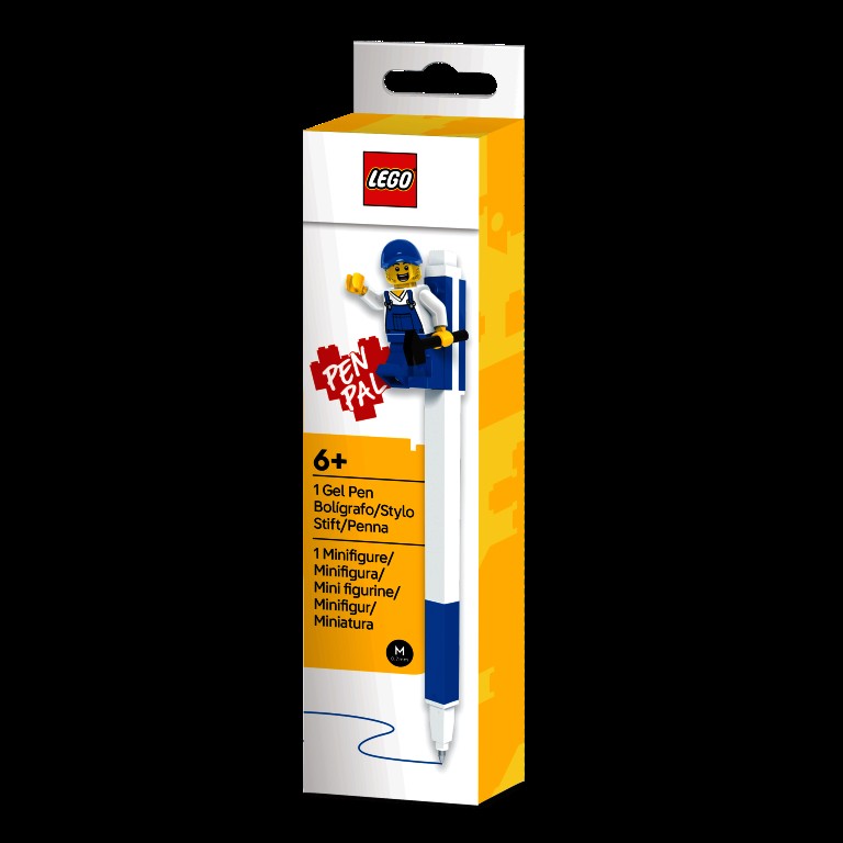 LEGO Pix cu gel LEGO albastru - Minifigurina Quality Brand