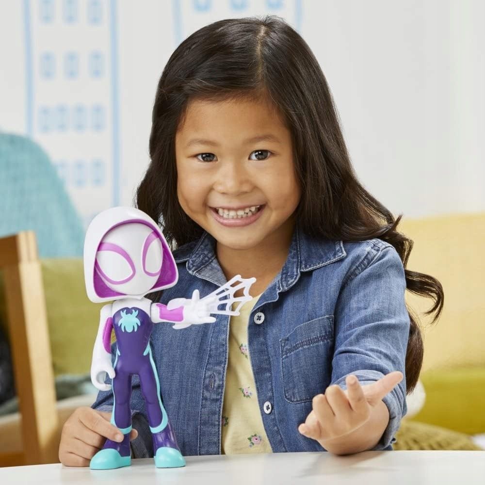 SPIDEY PRIETENII EXTRAORDINARI FIGURINA GHOST SPIDER SUPRADIMENSIONATA 22.8CM