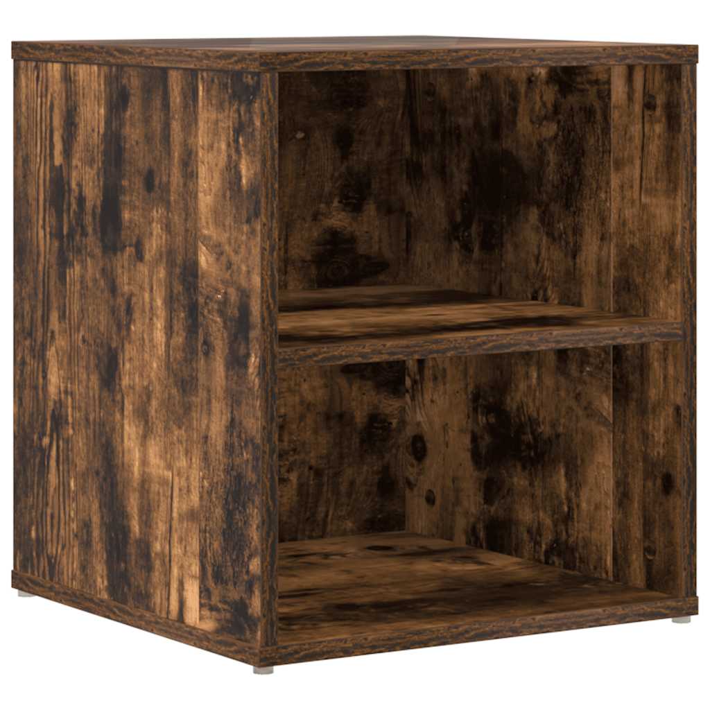 Dulap colțar, stejar fumuriu, 200x40x45 cm, lemn prelucrat GartenMobel Dekor