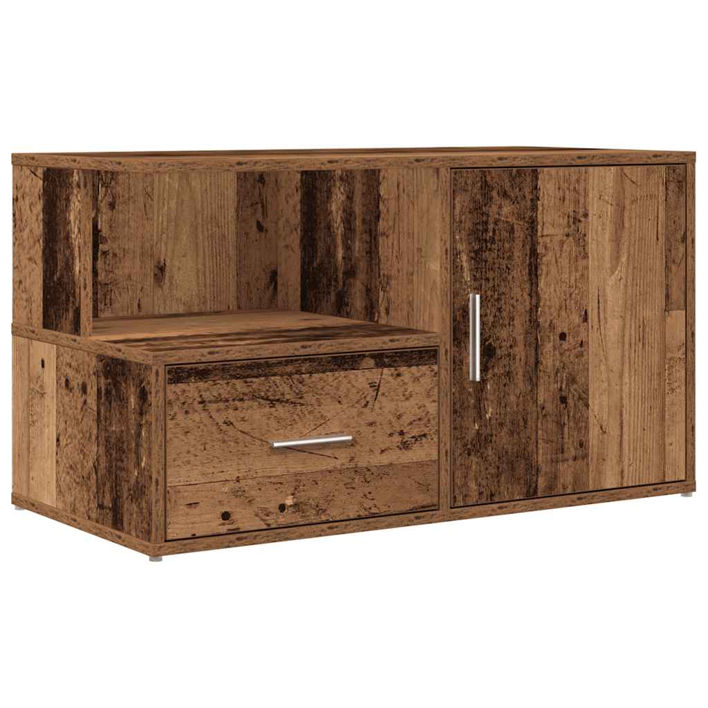 Dulap de colț, lemn vechi, 200x40x45 cm, lemn prelucrat GartenMobel Dekor