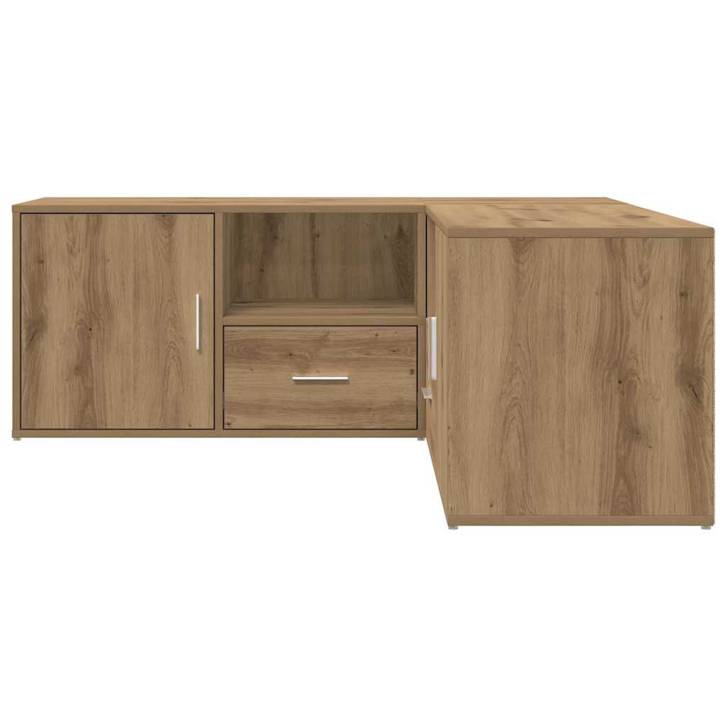 Dulap de colț, stejar artizanal, 200x40x45 cm, lemn prelucrat GartenMobel Dekor