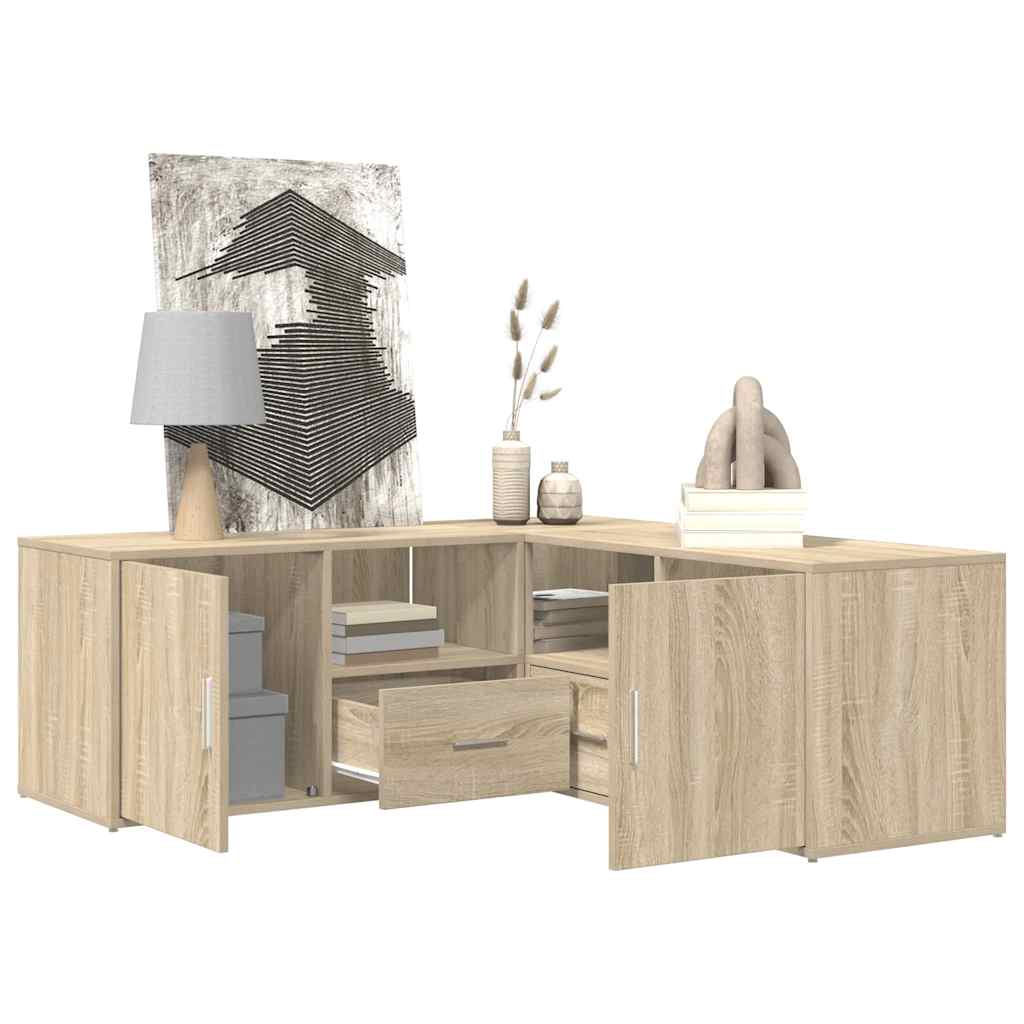 Dulap de colț, stejar sonoma, 200x40x45 cm, lemn prelucrat GartenMobel Dekor