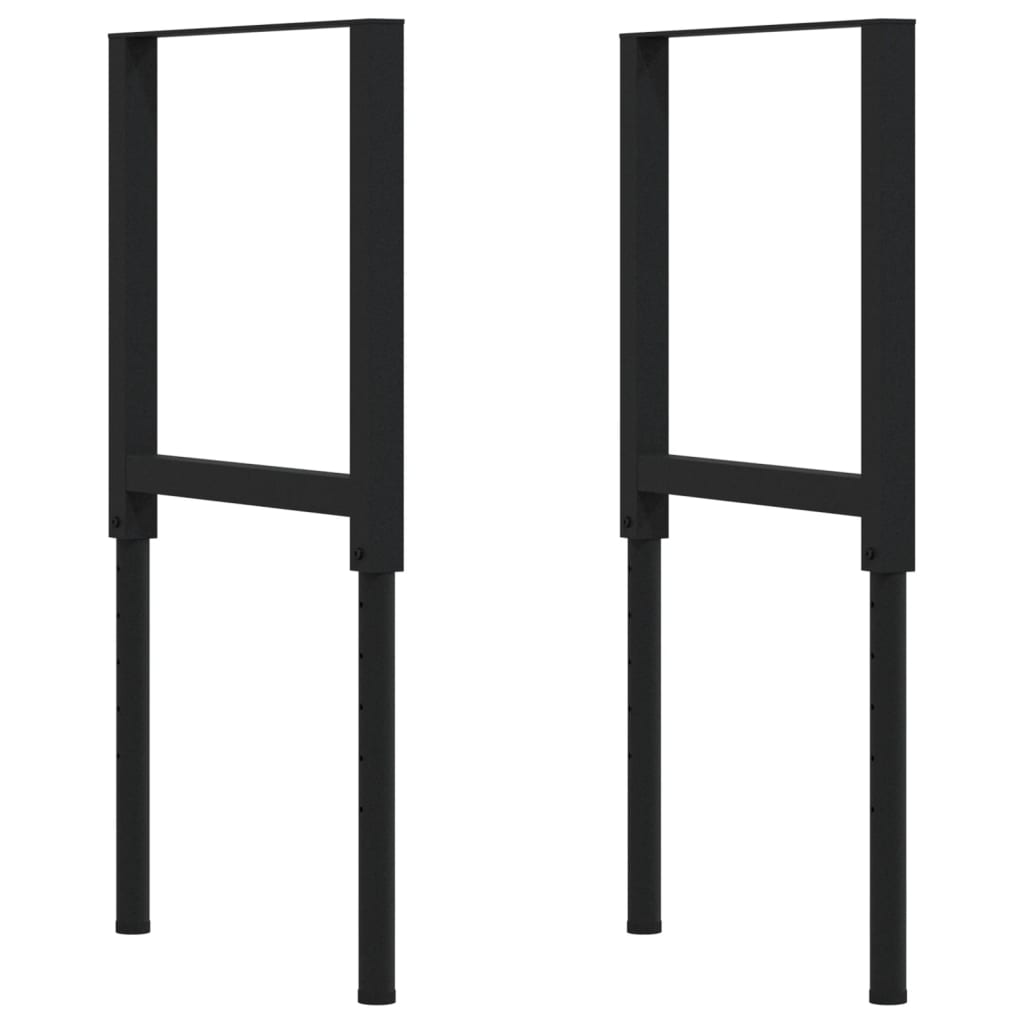 Banc lucru 80x60x(73-99,5) cm lemn masiv acacia dreptunghiular GartenMobel Dekor