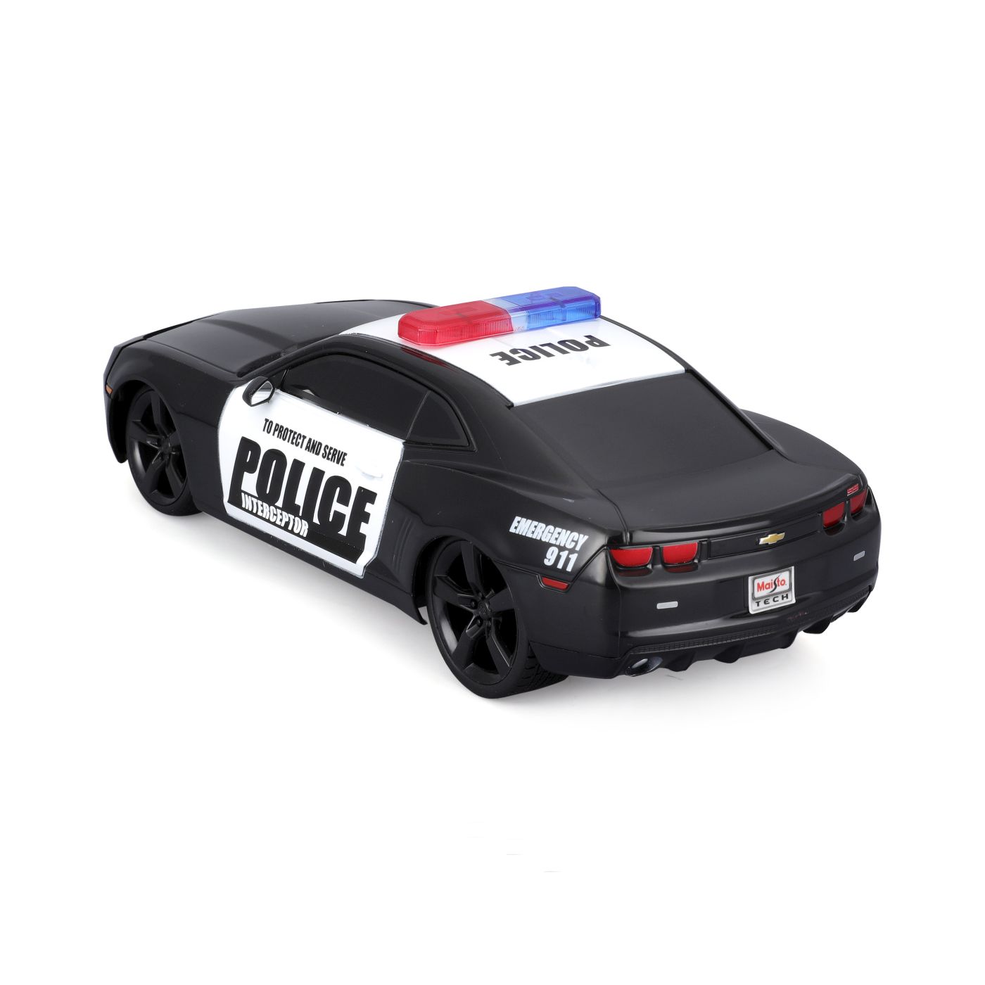 MAISTO MOTOSOUNDS MASINUTA CHEVROLET CAMARO SS 2010 DE POLITIE CU SUNETE SI LUMINI SCARA 1 LA 24